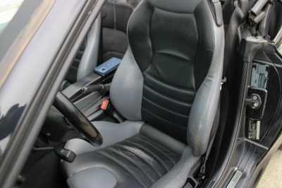 1998 BMW M Roadster in Cosmos Black Metallic over Dark Gray & Black Nappa