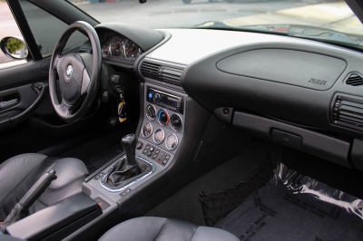 1998 BMW M Roadster in Cosmos Black Metallic over Dark Gray & Black Nappa