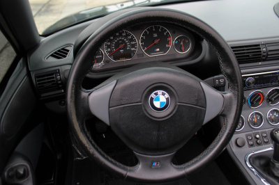 1998 BMW M Roadster in Cosmos Black Metallic over Dark Gray & Black Nappa