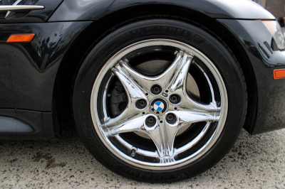 1998 BMW M Roadster in Cosmos Black Metallic over Dark Gray & Black Nappa