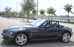 1998 BMW M Roadster in Cosmos Black Metallic over Dark Gray & Black Nappa