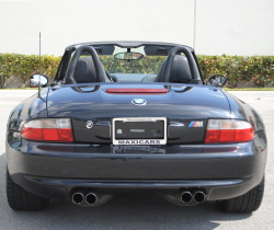 1998 BMW M Roadster in Cosmos Black Metallic over Dark Gray & Black Nappa