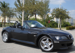 1998 BMW M Roadster in Cosmos Black Metallic over Dark Gray & Black Nappa