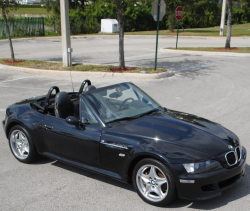 1998 BMW M Roadster in Cosmos Black Metallic over Dark Gray & Black Nappa