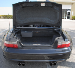 1998 BMW M Roadster in Cosmos Black Metallic over Dark Gray & Black Nappa