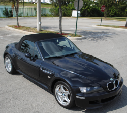 1998 BMW M Roadster in Cosmos Black Metallic over Dark Gray & Black Nappa