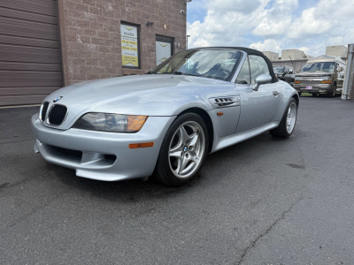 1998 BMW M Roadster in Arctic Silver Metallic over Black Nappa
