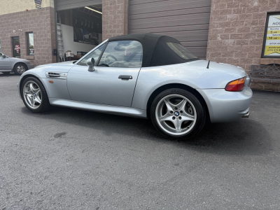 1998 BMW M Roadster in Arctic Silver Metallic over Black Nappa