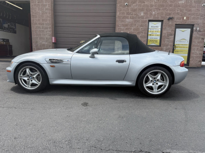 1998 BMW M Roadster in Arctic Silver Metallic over Black Nappa