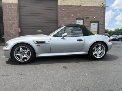 1998 BMW M Roadster in Arctic Silver Metallic over Black Nappa
