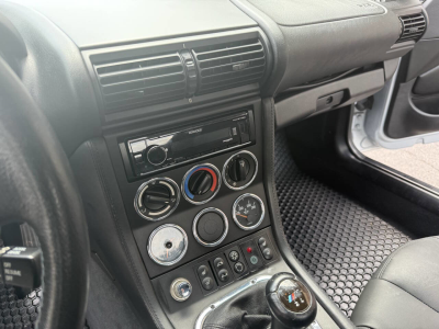 1998 BMW M Roadster in Arctic Silver Metallic over Black Nappa