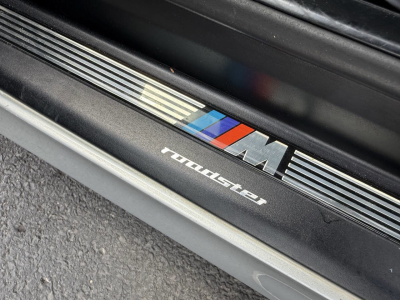 1998 BMW M Roadster in Arctic Silver Metallic over Black Nappa