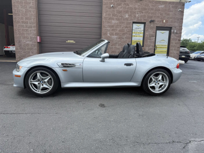 1998 BMW M Roadster in Arctic Silver Metallic over Black Nappa