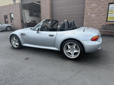 1998 BMW M Roadster in Arctic Silver Metallic over Black Nappa