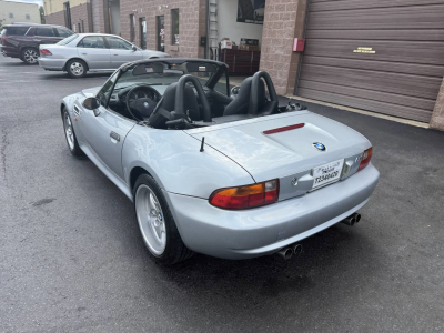 1998 BMW M Roadster in Arctic Silver Metallic over Black Nappa