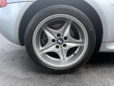 1998 BMW M Roadster in Arctic Silver Metallic over Black Nappa