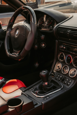 1998 BMW M Roadster in Imola Red 2 over Black Nappa