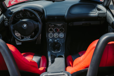 1998 BMW M Roadster in Imola Red 2 over Black Nappa