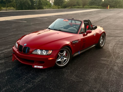 1998 BMW M Roadster in Imola Red 2 over Black Nappa