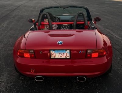 1998 BMW M Roadster in Imola Red 2 over Black Nappa