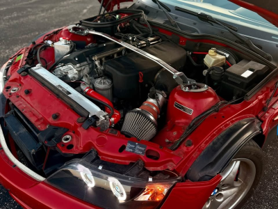 1998 BMW M Roadster in Imola Red 2 over Black Nappa