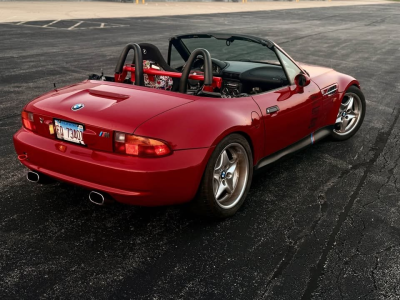 1998 BMW M Roadster in Imola Red 2 over Black Nappa