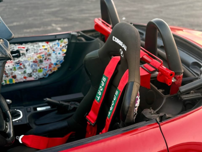 1998 BMW M Roadster in Imola Red 2 over Black Nappa