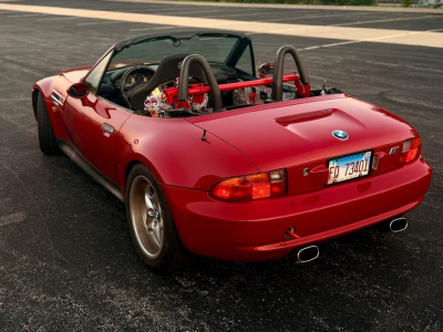 1998 BMW M Roadster in Imola Red 2 over Black Nappa