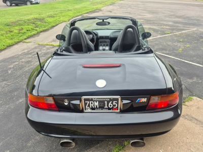 1998 BMW M Roadster in Cosmos Black Metallic over Dark Gray & Black Nappa