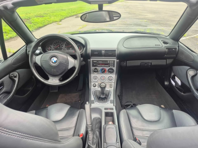1998 BMW M Roadster in Cosmos Black Metallic over Dark Gray & Black Nappa