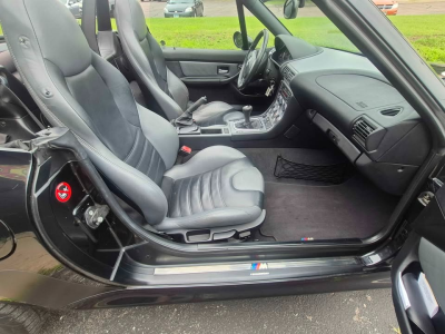 1998 BMW M Roadster in Cosmos Black Metallic over Dark Gray & Black Nappa