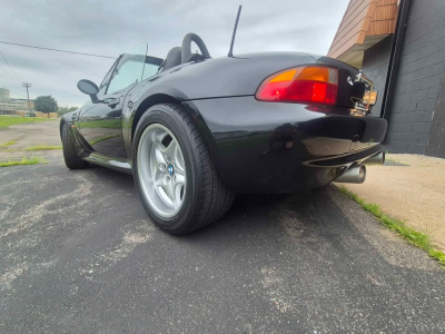 1998 BMW M Roadster in Cosmos Black Metallic over Dark Gray & Black Nappa