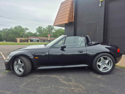 1998 BMW M Roadster in Cosmos Black Metallic over Dark Gray & Black Nappa