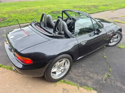 1998 BMW M Roadster in Cosmos Black Metallic over Dark Gray & Black Nappa
