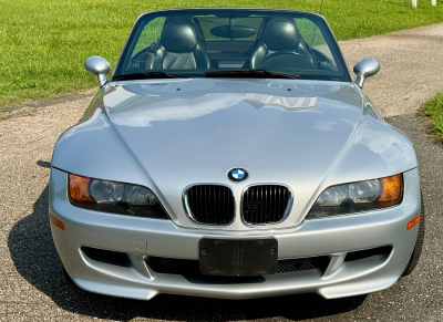 1998 BMW M Roadster in Arctic Silver Metallic over Black Nappa