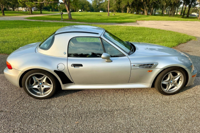 1998 BMW M Roadster in Arctic Silver Metallic over Black Nappa