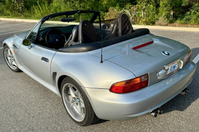 1998 BMW M Roadster in Arctic Silver Metallic over Black Nappa