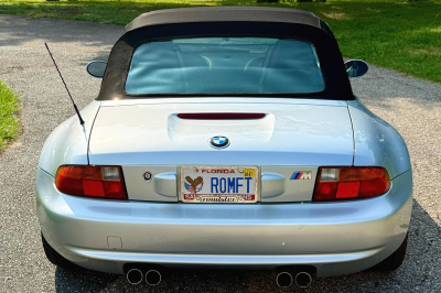 1998 BMW M Roadster in Arctic Silver Metallic over Black Nappa