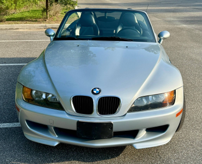 1998 BMW M Roadster in Arctic Silver Metallic over Black Nappa