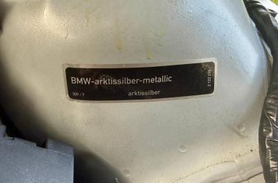 1998 BMW M Roadster in Arctic Silver Metallic over Black Nappa