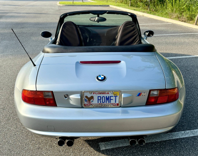 1998 BMW M Roadster in Arctic Silver Metallic over Black Nappa