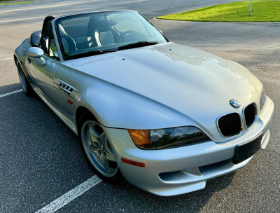 1998 BMW M Roadster in Arctic Silver Metallic over Black Nappa