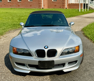 1998 BMW M Roadster in Arctic Silver Metallic over Black Nappa