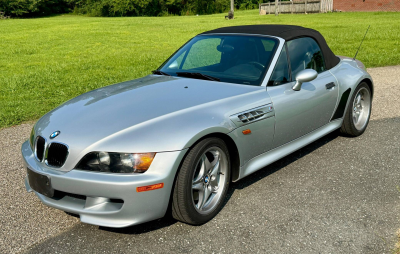 1998 BMW M Roadster in Arctic Silver Metallic over Black Nappa