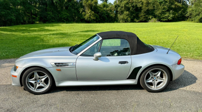 1998 BMW M Roadster in Arctic Silver Metallic over Black Nappa