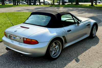 1998 BMW M Roadster in Arctic Silver Metallic over Black Nappa