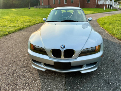 1998 BMW M Roadster in Arctic Silver Metallic over Black Nappa