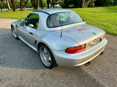 1998 BMW M Roadster in Arctic Silver Metallic over Black Nappa