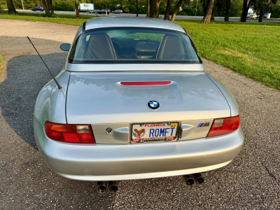 1998 BMW M Roadster in Arctic Silver Metallic over Black Nappa