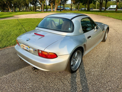 1998 BMW M Roadster in Arctic Silver Metallic over Black Nappa
